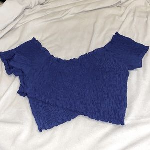 Ruffle crop top